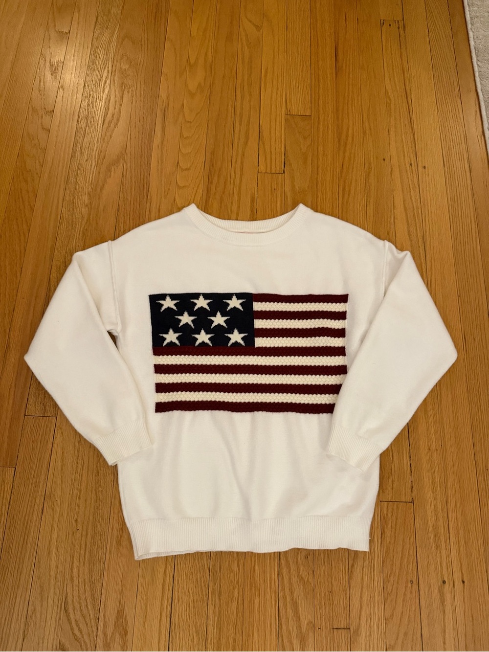 American flag sweater
